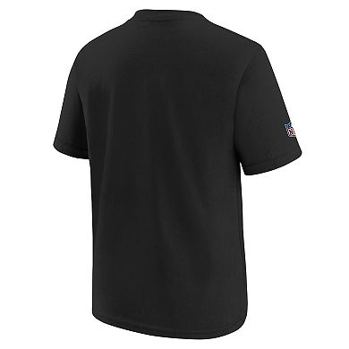 Youth Nike Black Las Vegas Raiders 2024 NFL Crucial Catch T-Shirt