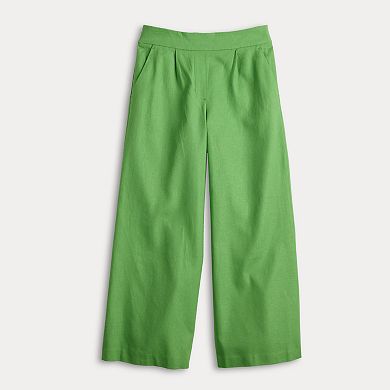 Women's Simply Vera Vera Wang Pull-On Pleated Capri Pants