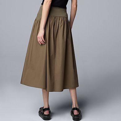 Women's Simply Vera Vera Wang Mixed Media Skirt