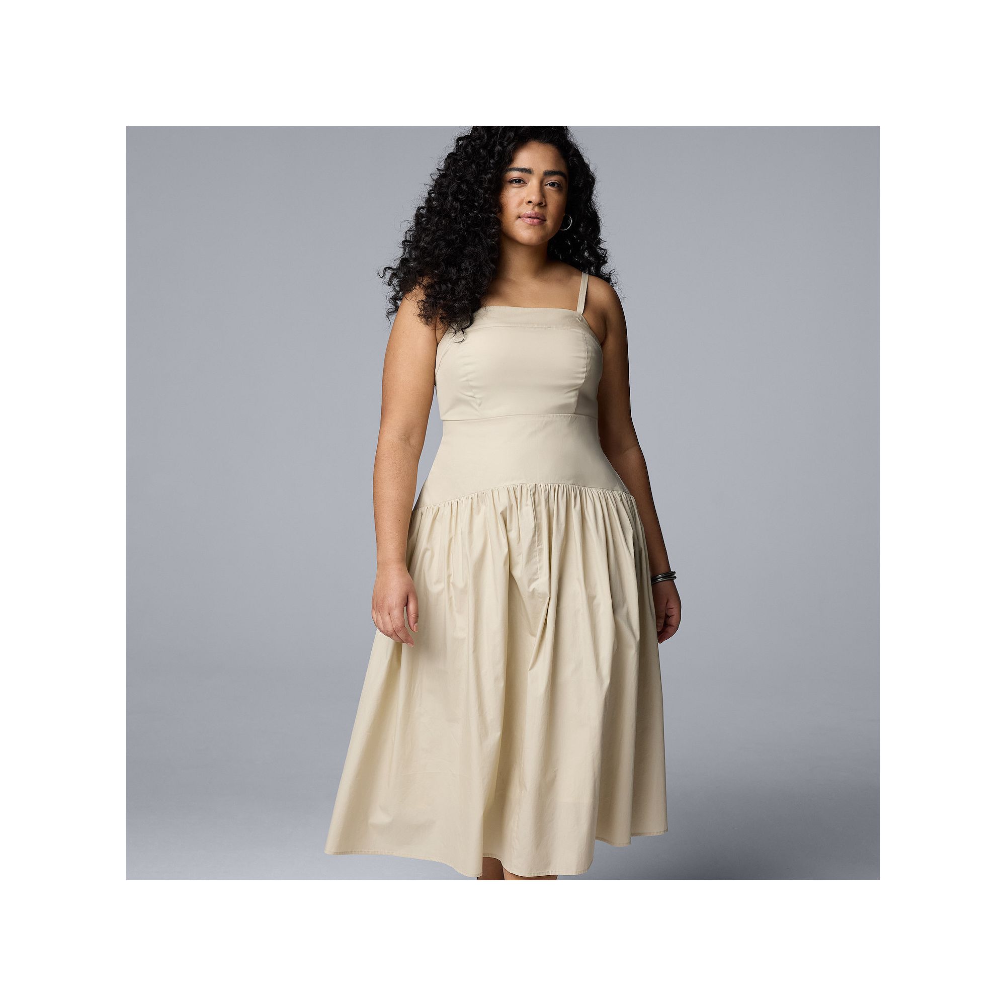 Plus Size Simply Vera Vera Wang Wrap Tie Front Dress, Womens, Size: 0X, Ac