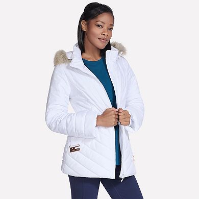 Women's Skechers® Belted Parka