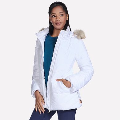 Women's Skechers® Belted Parka