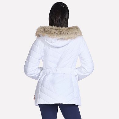 Women's Skechers® Belted Parka