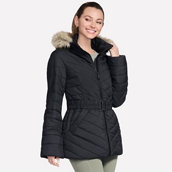 Women's Skechers® Belted Parka