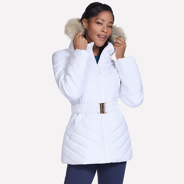 Women's Skechers® Belted Parka
