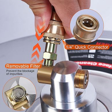 15in High Pressure Washer Flat Surface Cleaner 4000psi