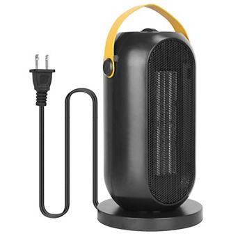 1200W Portable Electric Fan Heater Ceramic Oscillating Heat & Cool with Safety Protection