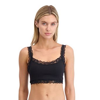 Juniors' SO® Seamless Lace Trim Bralette SO51-059