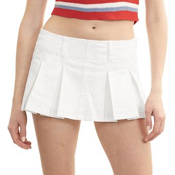 Juniors' madden girl Mini Pleated Skort