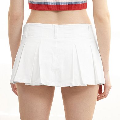 Juniors' madden girl Mini Pleated Skort
