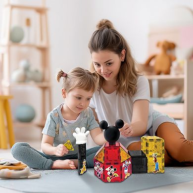 Disney Mickey Mouse Clubhouse Magnetic Tiles - 37-Piece Set by Tytan Toys