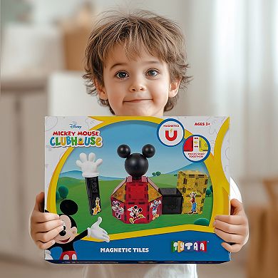 Disney Mickey Mouse Clubhouse Magnetic Tiles - 37-Piece Set by Tytan Toys