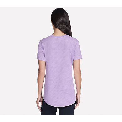 Women's Skechers® GoDri Swift Stripe Tunic Tee