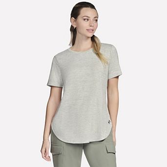 Women's Skechers® GoDri Swift Stripe Tunic Tee