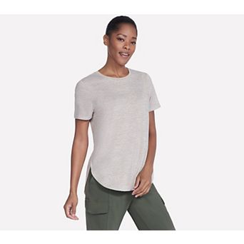 Women's Skechers® GoDri Swift Stripe Tunic Tee