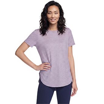 Women's Skechers® GoDri Swift Stripe Tunic Tee