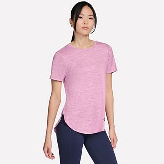 Women's Skechers® GoDri Swift Stripe Tunic Tee