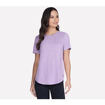 Women's Skechers® GoDri Swift Stripe Tunic Tee