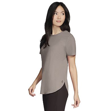 Women's Skechers® GO WALK Luxe Rib Tunic Tee
