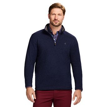 Men's IZOD Thermasoft Fleece Quarter Zip Pullover Sweater