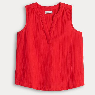 Women's Sonoma Goods For Life® Easy Soft Gauze Top