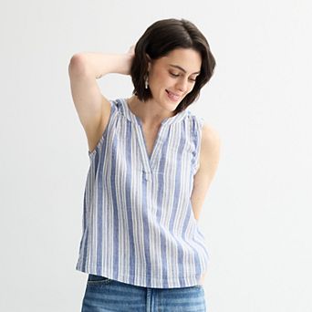 Women's Sonoma Goods For Life® Easy Soft Gauze Tank Top