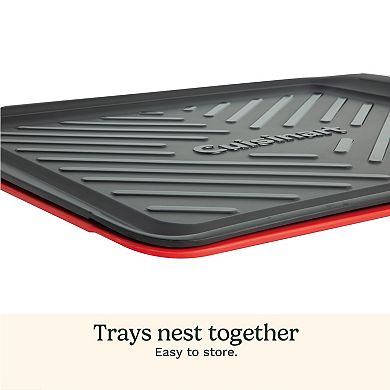 Cuisinart® 2-Piece Large Grilling Prep and Serve Melamine Trays