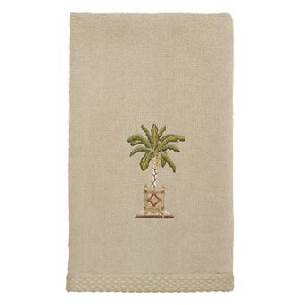Avanti Bali Embroidered Fingertip Hand Towel