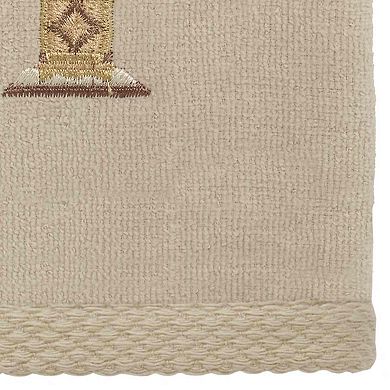 Avanti Bali Embroidered Fingertip Hand Towel