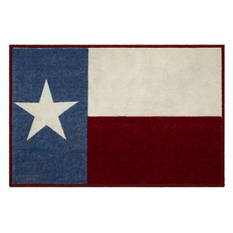 Avanti Texas Flag Bath Rug