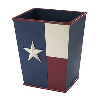 Avanti Texas Flag Wastebasket