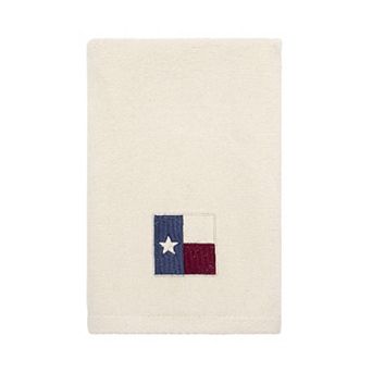 Avanti Texas Flag Embroidered Towel