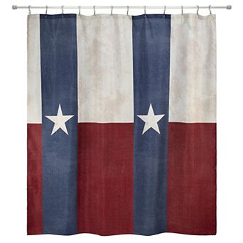 Avanti Texas Flag Shower Curtain
