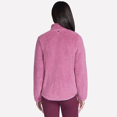 Women's Skechers® Sherpa Zip-Front Jacket
