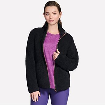 Women's Skechers® Sherpa Zip-Front Jacket