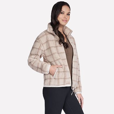 Women's Skechers® On-The-Go Glacial Full Zip Sherpa Jacket
