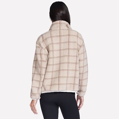 Women's Skechers® On-The-Go Glacial Full Zip Sherpa Jacket