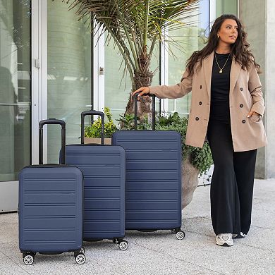 Travel Select Snowcreek Hardside Expandable Luggage with USB Port