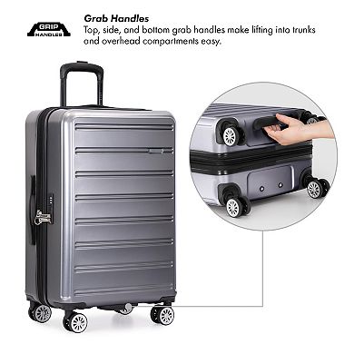 Travel Select Snowcreek Hardside Expandable Luggage with USB Port