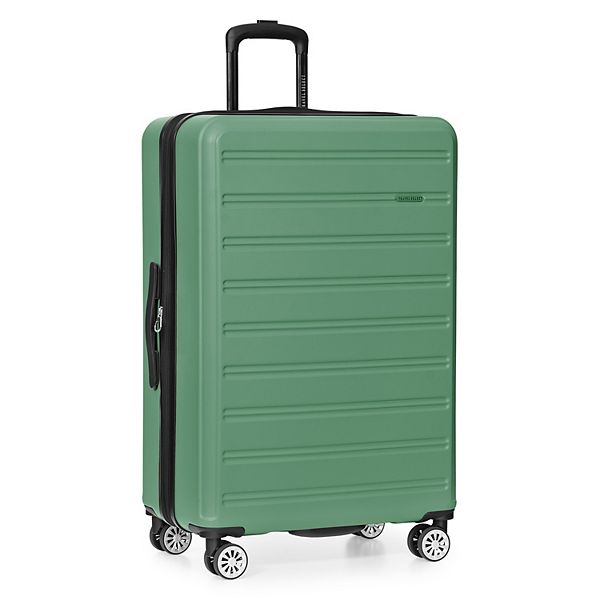 Travel Select Snowcreek Large Hardside Expandable Luggage with USB Port - Green (CARRY ON)