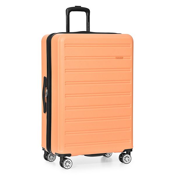 Travel Select Snowcreek Large Hardside Expandable Luggage with USB Port - Tangerine (CARRY ON)