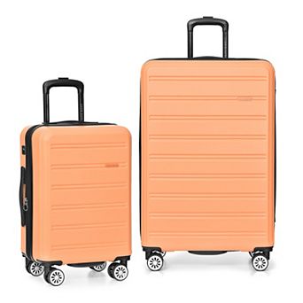 Travel Select 2 pc Snowcreek Hardside Expandable Luggage Set with USB Port