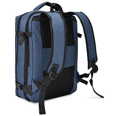 Travel Select Grayville 16.5-Inch Multi-Functional Expandable Laptop Backpack with USB Port