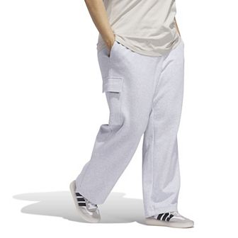 Plus Size adidas Essentials Linear Fleece Cargo Pants