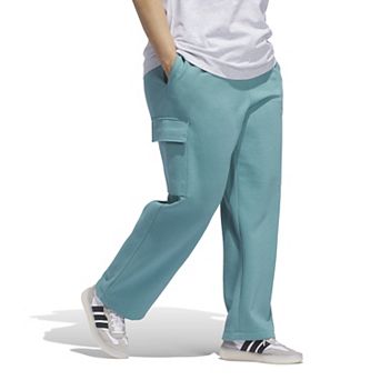 Plus Size adidas Essentials Linear Fleece Cargo Pants