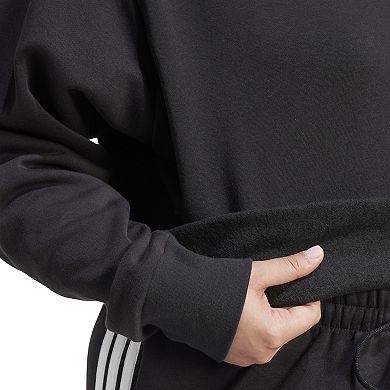 Plus Size adidas Essentials Feel Cozy Small Logo Sweatshirt