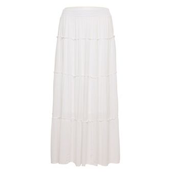 Juniors' Plus Size SO® Tiered Maxi Skirt