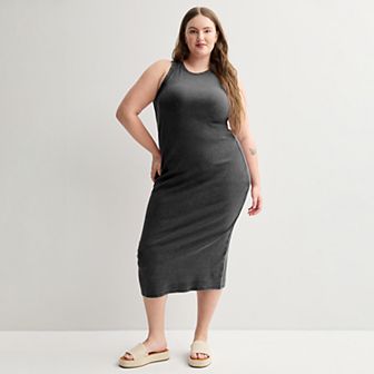 Juniors' Plus Size SO® Knit Maxi Dress