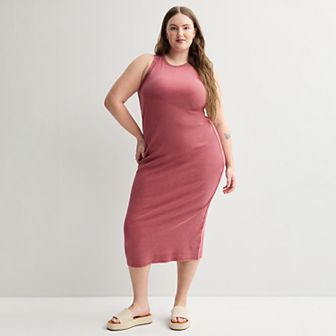 Juniors' Plus Size SO® Knit Maxi Dress