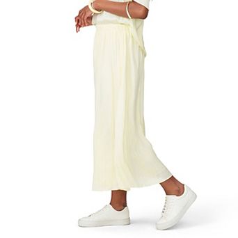 Women's Grey & Gray Crinkle Skirt